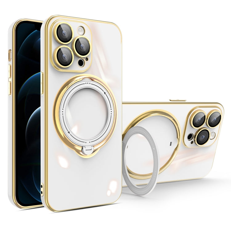 Custodia per telefono con supporto MagSafe galvanico multifunzione, For iPhone 12, For iPhone 12 Pro Max, For iPhone 12 Pro, For iPhone 11 Pro Max