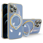 Custodia per telefono con supporto MagSafe galvanico multifunzione, For iPhone 12, For iPhone 12 Pro Max, For iPhone 12 Pro, For iPhone 11 Pro Max