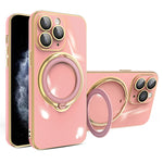 Custodia per telefono con supporto MagSafe galvanico multifunzione, For iPhone 12, For iPhone 12 Pro Max, For iPhone 12 Pro, For iPhone 11 Pro Max