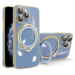 Custodia per telefono con supporto MagSafe galvanico multifunzione, For iPhone 12, For iPhone 12 Pro Max, For iPhone 12 Pro, For iPhone 11 Pro Max