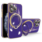 Custodia per telefono con supporto MagSafe galvanico multifunzione, For iPhone 11, For iPhone 11 Pro, For iPhone XS / X, For iPhone XR
