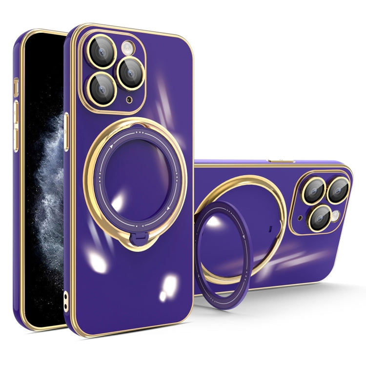 Custodia per telefono con supporto MagSafe galvanico multifunzione, For iPhone 11, For iPhone 11 Pro, For iPhone XS / X, For iPhone XR