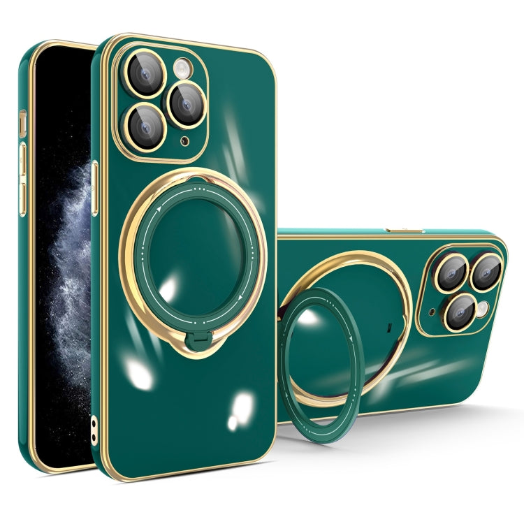 Custodia per telefono con supporto MagSafe galvanico multifunzione, For iPhone 11, For iPhone 11 Pro, For iPhone XS / X, For iPhone XR