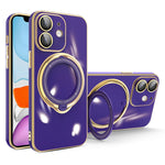 Custodia per telefono con supporto MagSafe galvanico multifunzione, For iPhone 11, For iPhone 11 Pro, For iPhone XS / X, For iPhone XR