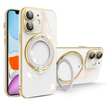 Custodia per telefono con supporto MagSafe galvanico multifunzione, For iPhone 11, For iPhone 11 Pro, For iPhone XS / X, For iPhone XR