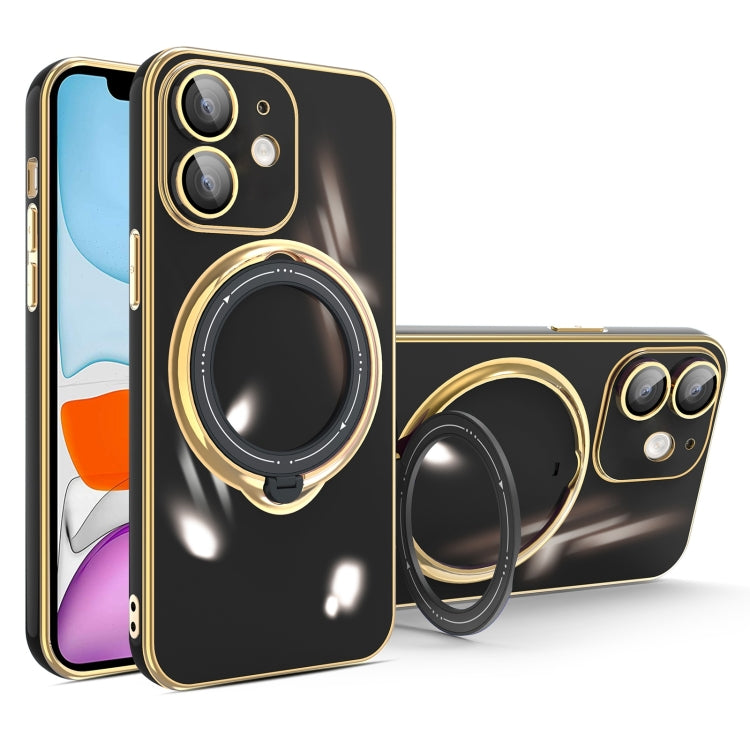 Custodia per telefono con supporto MagSafe galvanico multifunzione, For iPhone 11, For iPhone 11 Pro, For iPhone XS / X, For iPhone XR