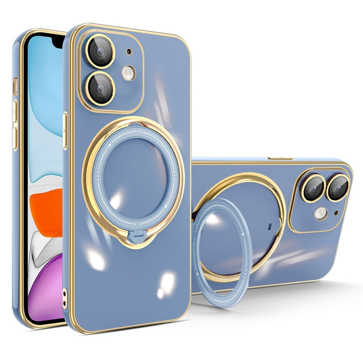 Custodia per telefono con supporto MagSafe galvanico multifunzione, For iPhone 11, For iPhone 11 Pro, For iPhone XS / X, For iPhone XR