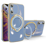 Custodia per telefono con supporto MagSafe galvanico multifunzione, For iPhone XS Max, For iPhone 8 Plus / 7 Plus
