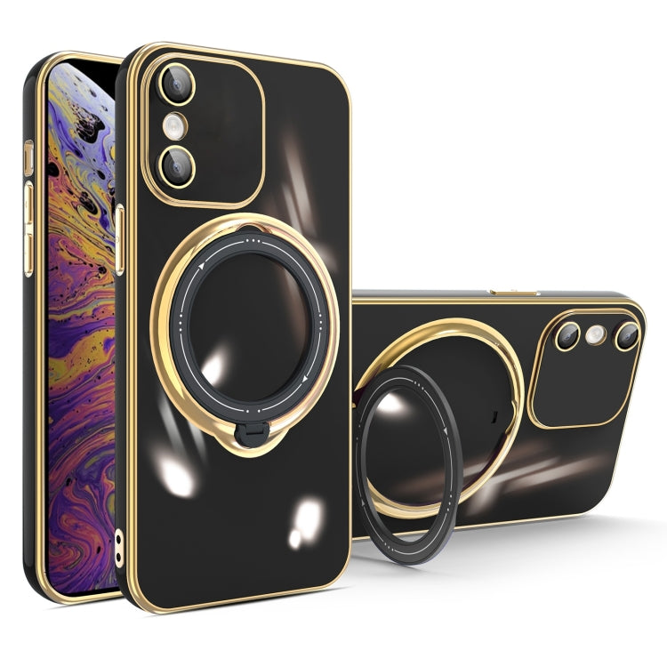Custodia per telefono con supporto MagSafe galvanico multifunzione, For iPhone 11, For iPhone 11 Pro, For iPhone XS / X, For iPhone XR