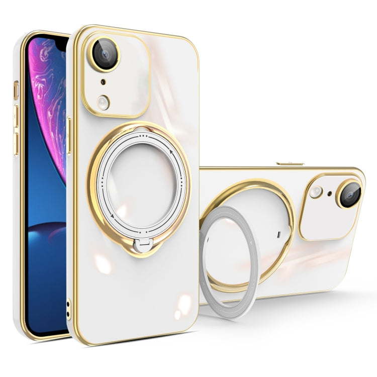 Custodia per telefono con supporto MagSafe galvanico multifunzione, For iPhone 11, For iPhone 11 Pro, For iPhone XS / X, For iPhone XR