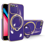 Custodia per telefono con supporto MagSafe galvanico multifunzione, For iPhone XS Max, For iPhone 8 Plus / 7 Plus