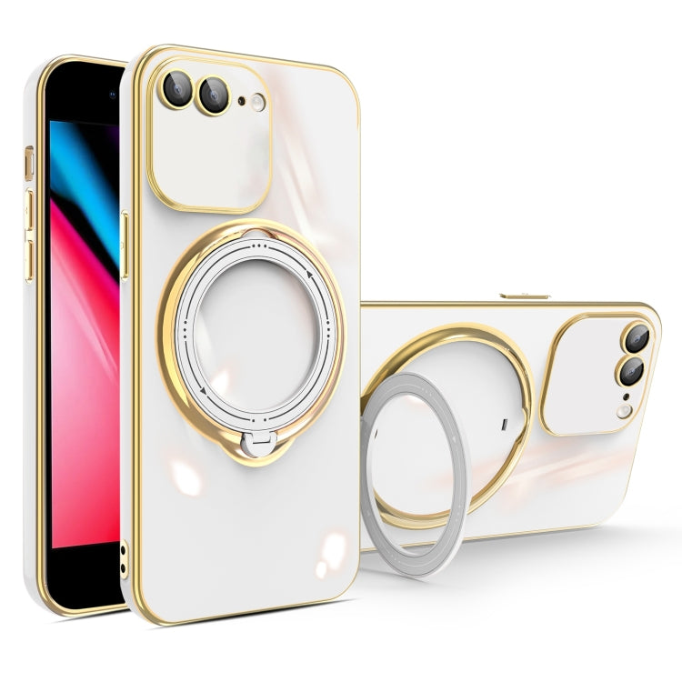 Custodia per telefono con supporto MagSafe galvanico multifunzione, For iPhone XS Max, For iPhone 8 Plus / 7 Plus