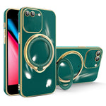 Custodia per telefono con supporto MagSafe galvanico multifunzione, For iPhone XS Max, For iPhone 8 Plus / 7 Plus