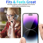 Custodia protettiva per telefono in TPU trasparente antiurto, For iPhone 15 Pro Max, For iPhone 15 Pro, For iPhone 15 Plus, For iPhone 15