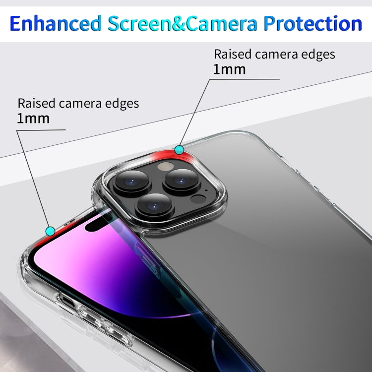 Custodia protettiva per telefono in TPU trasparente antiurto, For iPhone 15 Pro Max, For iPhone 15 Pro, For iPhone 15 Plus, For iPhone 15