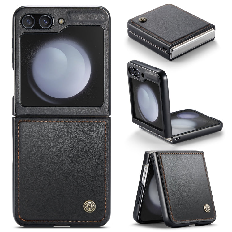 Custodia per telefono in pelle antifurto RFID CaseMe 023 con fibbia a farfalla, For Samsung Galaxy Z Flip6 / Flip7 FE, For Samsung Galaxy Z Fold6 5G, For Samsung Galaxy Z Fold5, For Samsung Galaxy Z Flip5