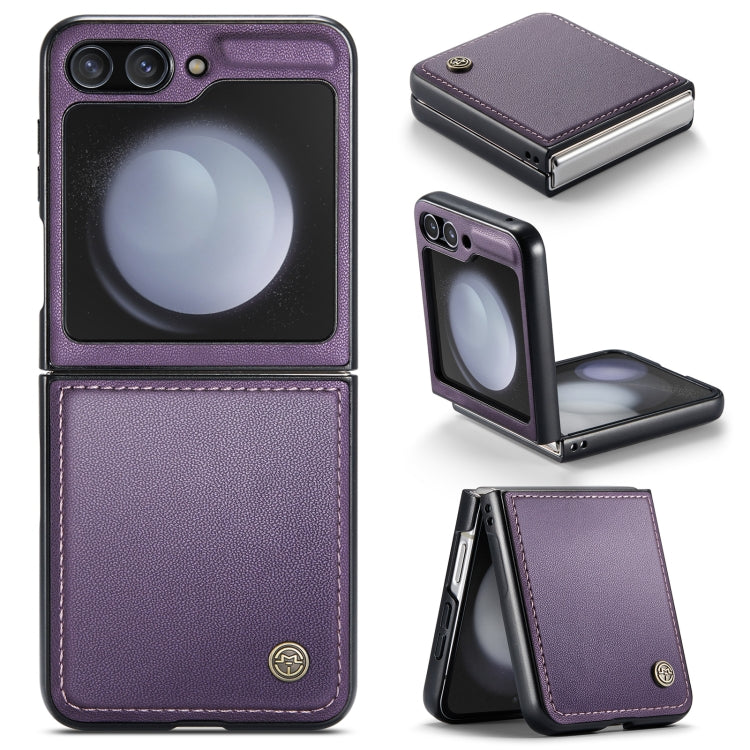 Custodia per telefono in pelle antifurto RFID CaseMe 023 con fibbia a farfalla, For Samsung Galaxy Z Flip6 / Flip7 FE, For Samsung Galaxy Z Fold6 5G, For Samsung Galaxy Z Fold5, For Samsung Galaxy Z Flip5