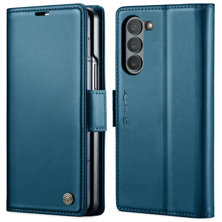 Custodia per telefono in pelle antifurto RFID CaseMe 023 con fibbia a farfalla, For Samsung Galaxy Z Flip6 / Flip7 FE, For Samsung Galaxy Z Fold6 5G, For Samsung Galaxy Z Fold5, For Samsung Galaxy Z Flip5