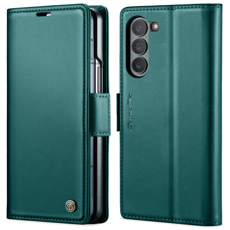 Custodia per telefono in pelle antifurto RFID CaseMe 023 con fibbia a farfalla, For Samsung Galaxy Z Flip6 / Flip7 FE, For Samsung Galaxy Z Fold6 5G, For Samsung Galaxy Z Fold5, For Samsung Galaxy Z Flip5