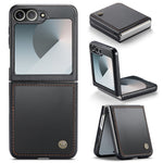 Custodia per telefono in pelle antifurto RFID CaseMe 023 con fibbia a farfalla, For Samsung Galaxy Z Flip6 / Flip7 FE, For Samsung Galaxy Z Fold6 5G, For Samsung Galaxy Z Fold5, For Samsung Galaxy Z Flip5