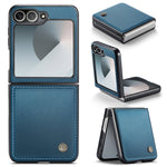 Custodia per telefono in pelle antifurto RFID CaseMe 023 con fibbia a farfalla, For Samsung Galaxy Z Flip6 / Flip7 FE, For Samsung Galaxy Z Fold6 5G, For Samsung Galaxy Z Fold5, For Samsung Galaxy Z Flip5