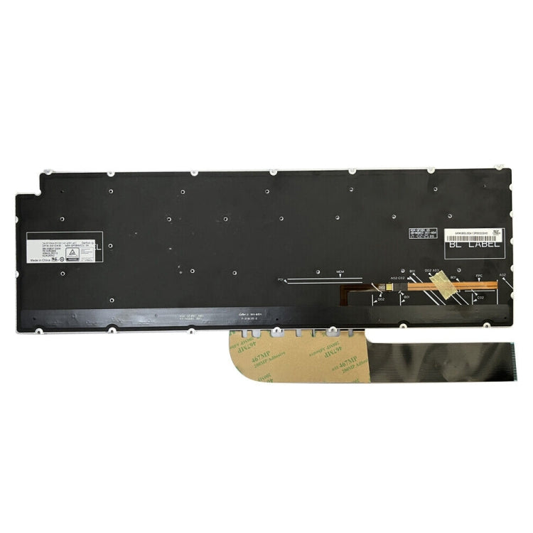 Tastiera per laptop retroilluminata versione USA, For Dell Inspiron 15 7590 / 7791 / 5584