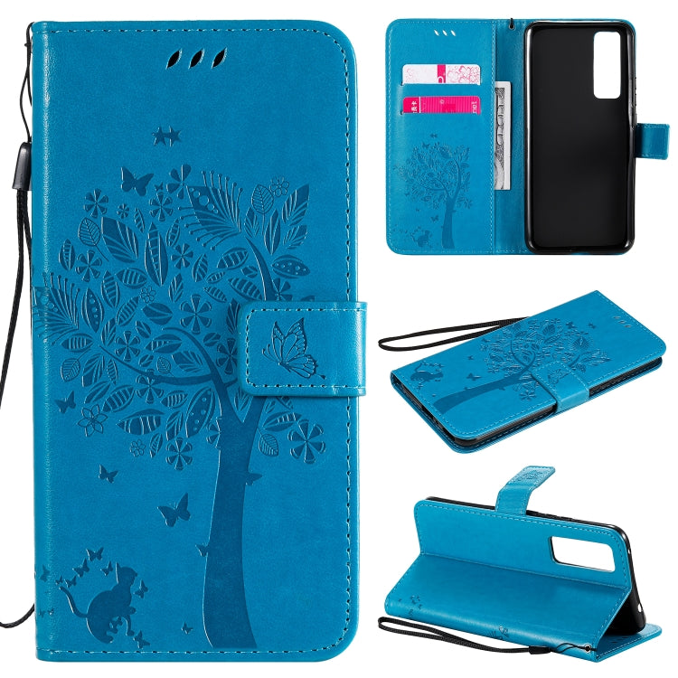 Custodia portafoglio in pelle per Huawei Nova 7 SE