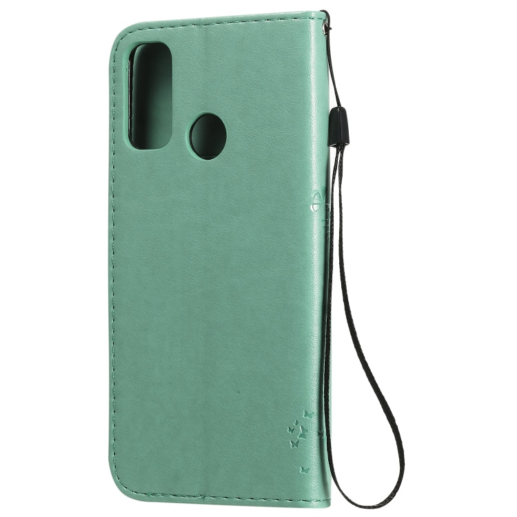 Custodia portafoglio in pelle per Huawei P Smart 2020