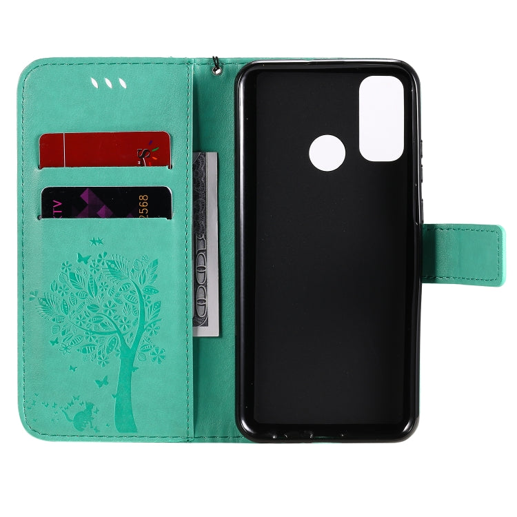 Custodia portafoglio in pelle per Huawei P Smart 2020