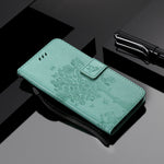 Custodia portafoglio in pelle per Huawei P Smart 2020