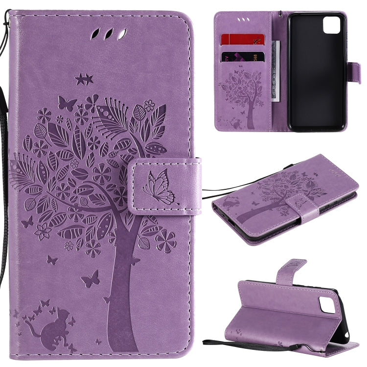 Custodia portafoglio in pelle per Huawei P Smart 2020