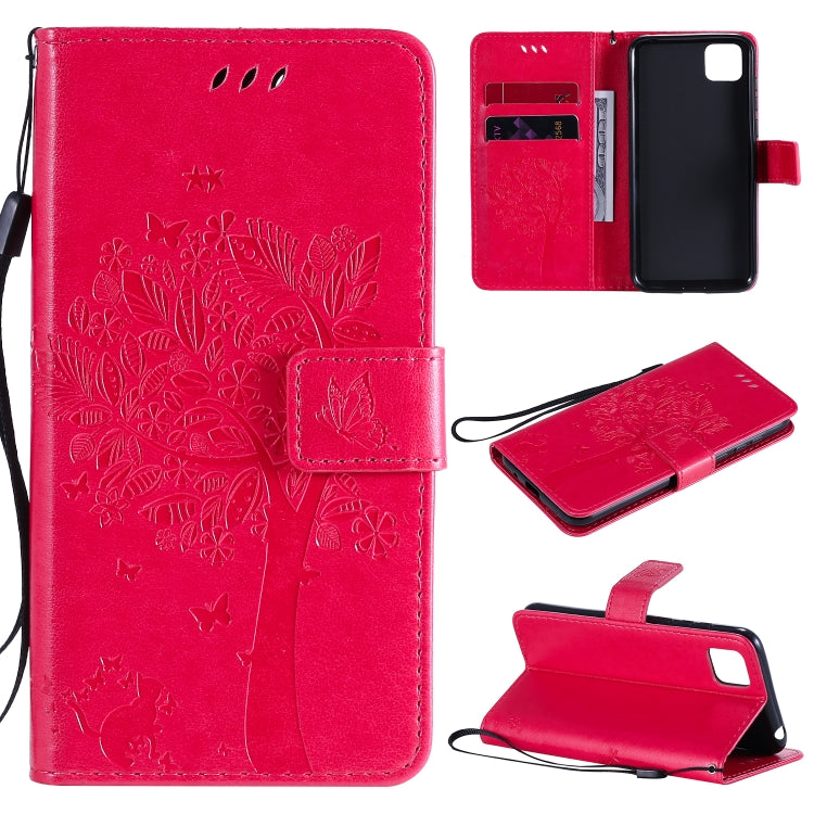 Custodia portafoglio in pelle per Huawei P Smart 2020