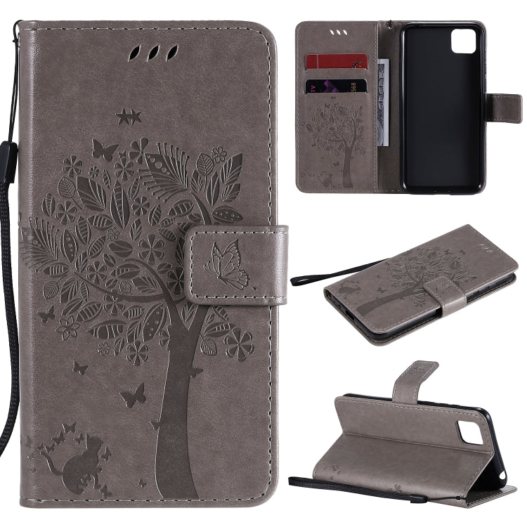Custodia portafoglio in pelle per Huawei P Smart 2020
