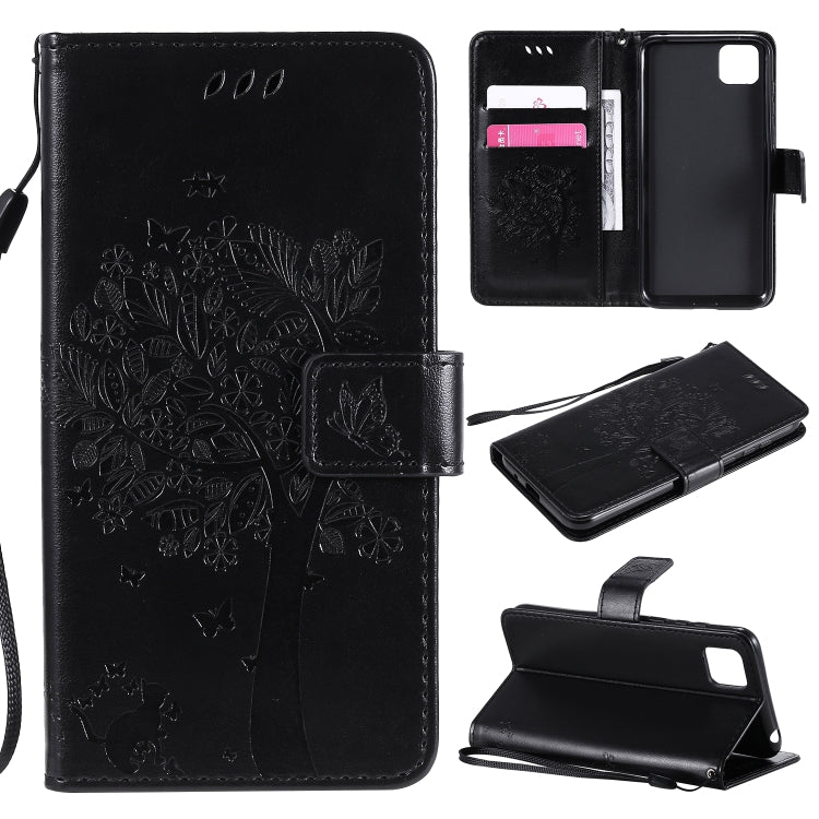 Custodia portafoglio in pelle per Huawei P Smart 2020
