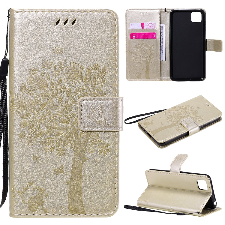 Custodia portafoglio in pelle per Huawei P Smart 2020