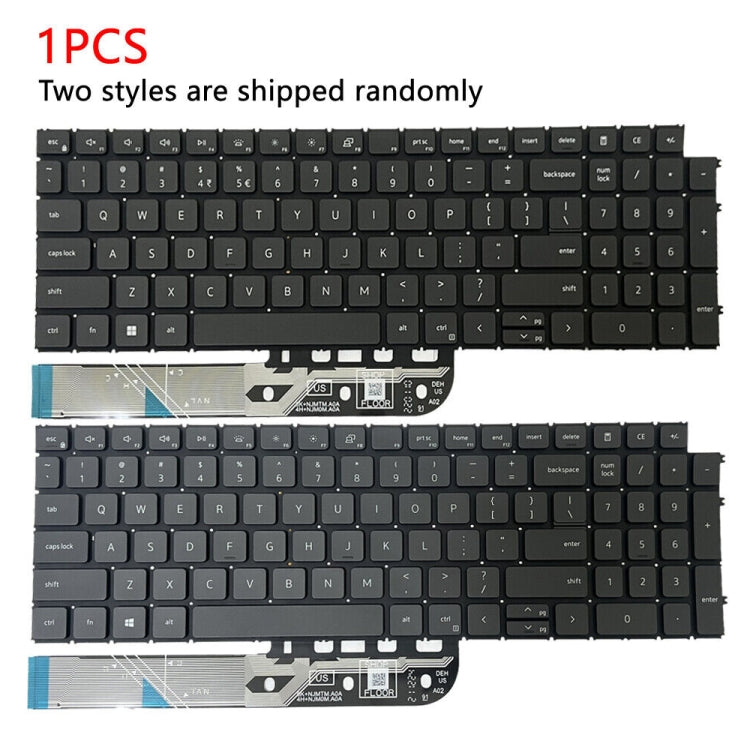 US Version Backlit Laptop Keyboard, For Dell Inspiron 15-3511 3515 5510 7510 16-7610, For Dell Vostro 5310 5320 5410 Latitude 3320 3420, For Dell Latitude 5520 5521 Precision 3560 3561, For Dell Latitude 7300 5300 5200