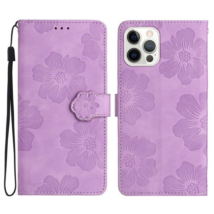 Custodia per cellulare in pelle con motivo floreale in rilievo, For iPhone 16, For iPhone 15 Pro Max, For iPhone 15 Pro, For iPhone 15 Plus