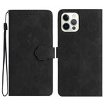 Custodia per cellulare in pelle con motivo floreale in rilievo, For iPhone 14 Pro Max, For iPhone 13 Pro Max, For iPhone 13 Pro, For iPhone 13
