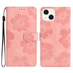 Custodia per cellulare in pelle con motivo floreale in rilievo, For iPhone 14 Pro Max, For iPhone 13 Pro Max, For iPhone 13 Pro, For iPhone 13