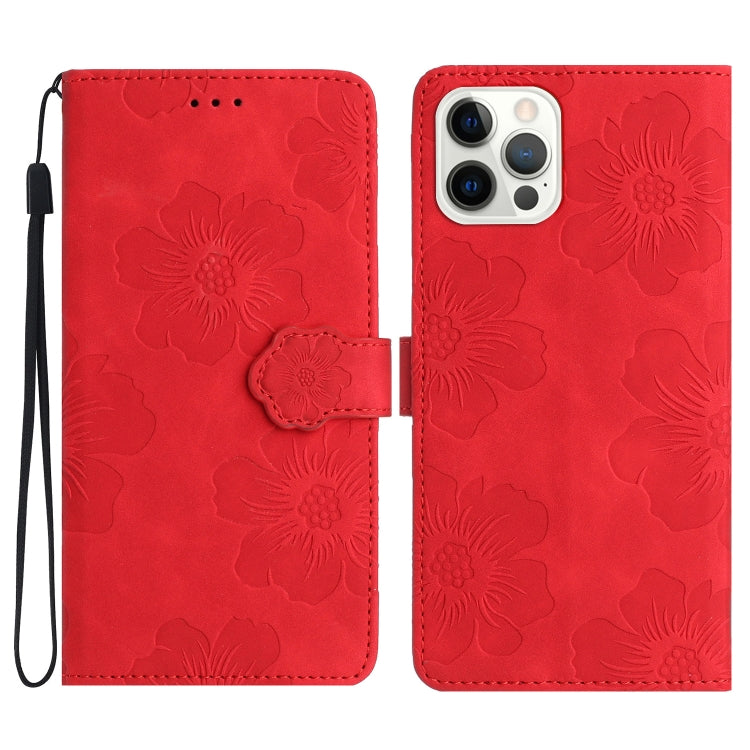 Custodia per cellulare in pelle con motivo floreale in rilievo, For iPhone Air, For iPhone 16 Pro Max, For iPhone 16 Pro, For iPhone 16 Plus