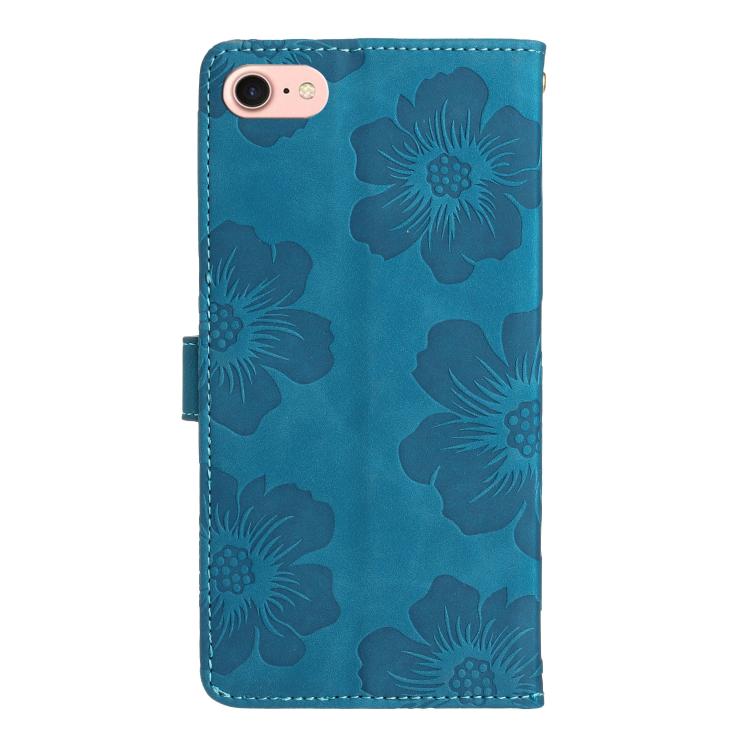 Custodia per cellulare in pelle con motivo floreale in rilievo, For iPhone 16e / 17e, For iPhone 17 Pro Max, For iPhone 17 Pro, For iPhone 17