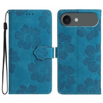 Custodia per cellulare in pelle con motivo floreale in rilievo, For iPhone Air, For iPhone 16 Pro Max, For iPhone 16 Pro, For iPhone 16 Plus