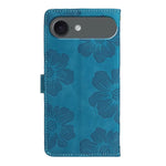 Custodia per cellulare in pelle con motivo floreale in rilievo, For iPhone Air, For iPhone 16 Pro Max, For iPhone 16 Pro, For iPhone 16 Plus