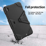 Custodia silicone con supporto per Samsung Galaxy Tab S6 Lite P61