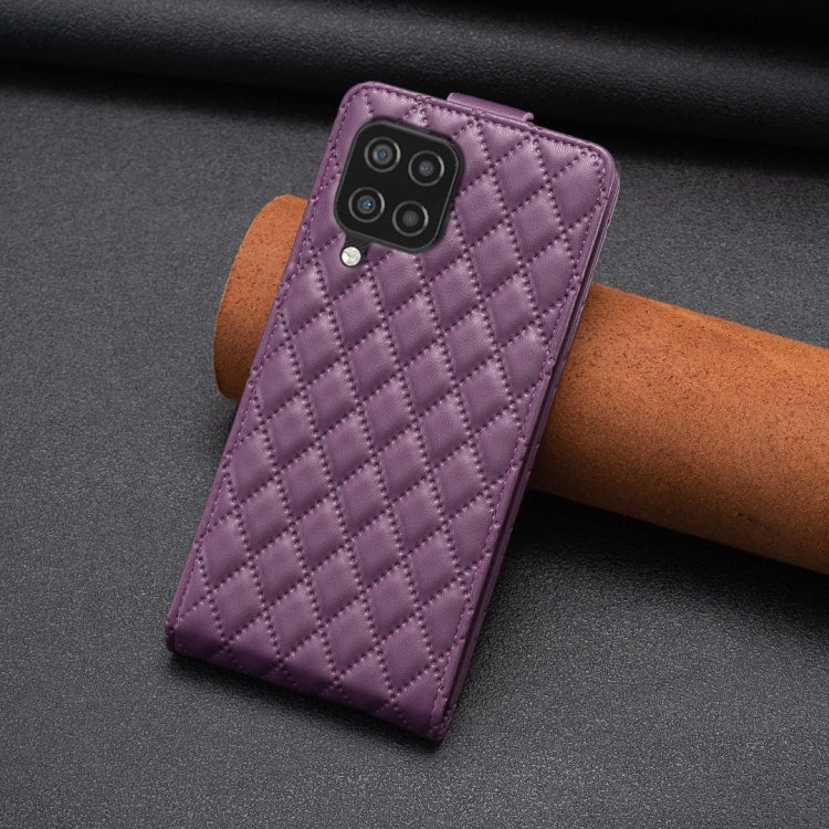 Custodia in pelle con supporto per Samsung Galaxy A12
