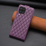 Custodia in pelle con vibrazione verticale per Samsung Galaxy S21