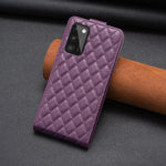 Custodia in pelle con supporto per Samsung Galaxy A41