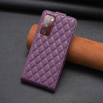 Custodia in pelle con supporto per Samsung Galaxy S20 FE