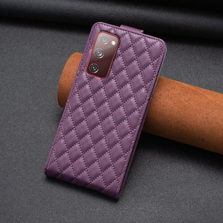 Custodia in pelle con supporto per Samsung Galaxy S20 FE