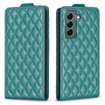 Custodia in pelle con vibrazione verticale per Samsung Galaxy S21
